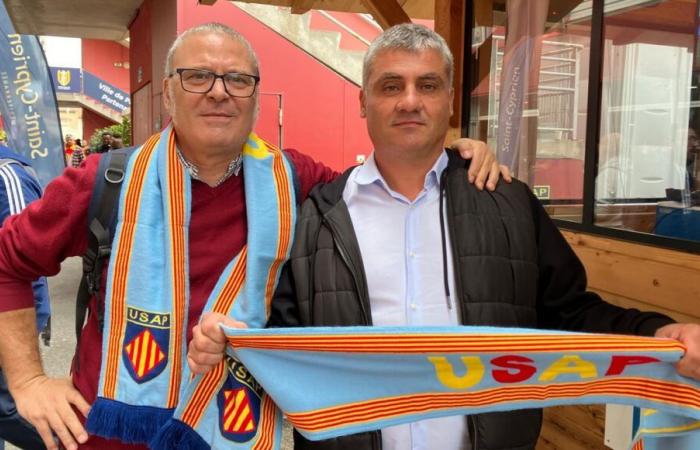 Tras el drama de Valencia, dos simpatizantes de la USAP fueron invitados a Aimé-Giral