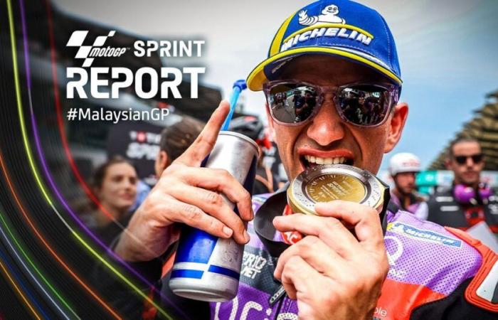 Martin Supreme establecerá un punto de partido el domingo mientras Bagnaia se desliza en Sepang