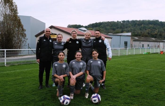 Único en Calvados, el FC Féminin Houlgatais pretende ser “más que un club de fútbol”