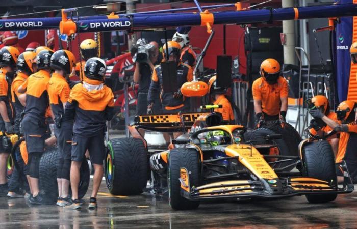 Furia de Verstappen, Norris pole mientras cinco accidentes golpean la loca clasificación de Brasil