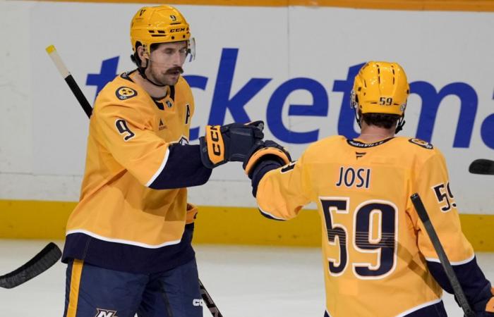 Josi lleva a Nashville a la victoria