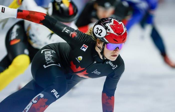 día de tres medallas para Canadá