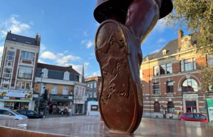 Patrimonio de Lille. ¿Quién representa esta estatua de una joven que te da la bienvenida a Fives?