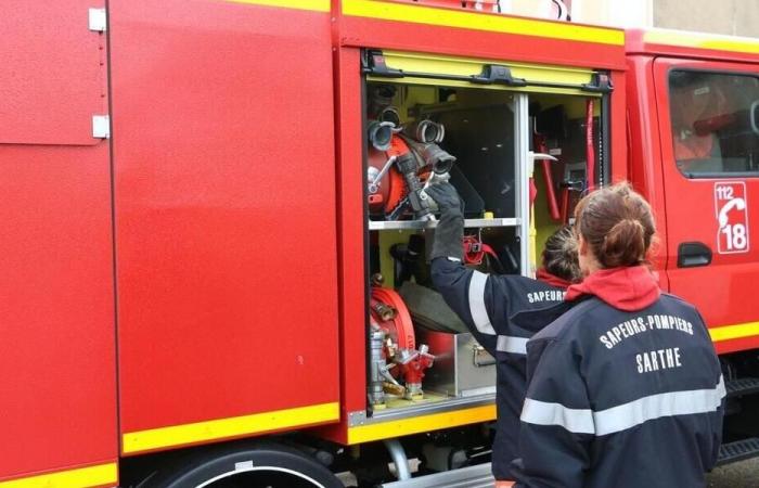 Incendio en una casa residencial en Sarthe: una pareja joven pierde la inversión de un