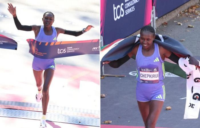 Sheila Chepkirui de Kenia gana la carrera femenina en el maratón de Nueva York de 2024