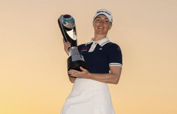 Charley Hull gana en Riad con tres ‘bleus’ entre los 20 primeros