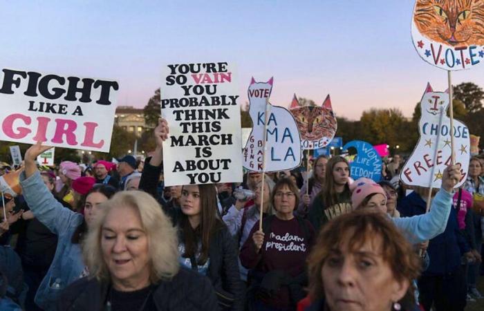 Aborto: Miles de mujeres marchan por sus derechos en Washington