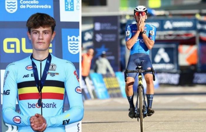 Llega la primera medalla belga: Mats Vanden Eynde se lleva el bronce entre los juveniles, la victoria es para el italiano Mattia Agostinacchio