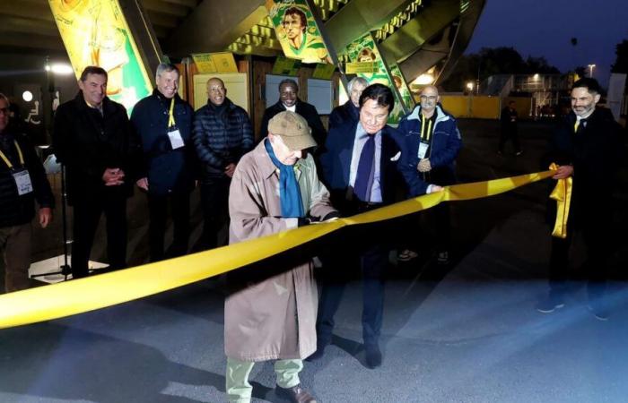 Inaugurada una “stand de leyendas” del FC Nantes en La Beaujoire