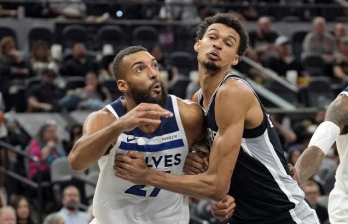 Wembanyama lidera a los Spurs contra Gobert y Minnesota Timberwolves