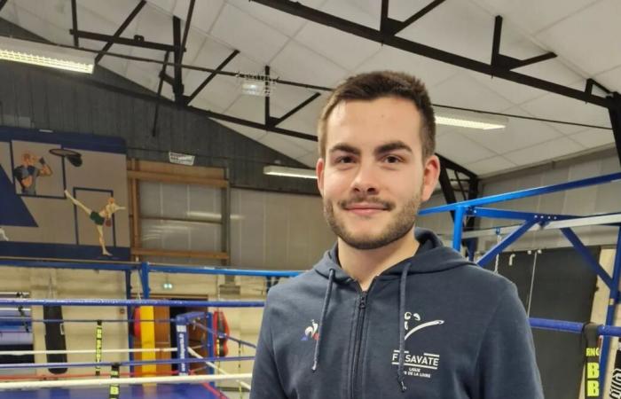 Originario de Maine-et-Loire, Eliott Martineau es campeón mundial de Savate Boxe Française