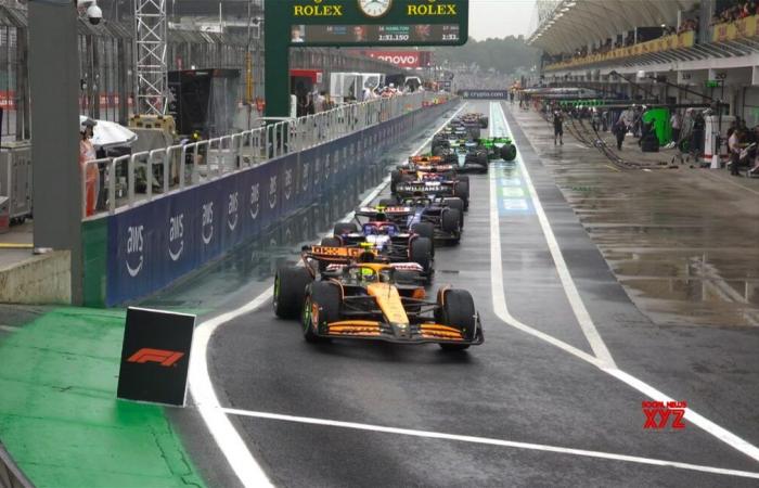 F1: Lando Norris consigue la pole, Max comienza en la posición 17 mientras la clasificación bajo la lluvia prepara un choque de alto riesgo en Interlagos