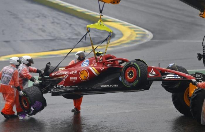 F1. Lando Norris consigue la pole para el GP de Brasil, Esteban Ocon 4º, Max Verstappen 17º en una clasificación marcada por numerosos accidentes bajo la lluvia