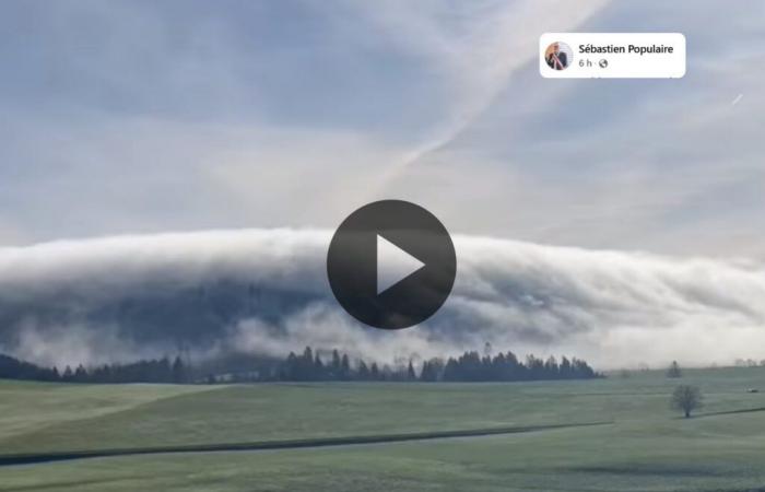 Vídeo: Una “cascada de nubes” en el Jura, ¿qué es este fenómeno meteorológico?