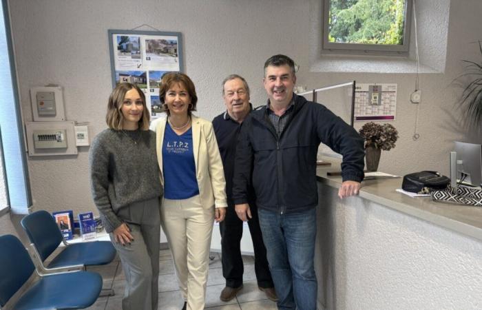 Tres generaciones se suceden al frente de la empresa en esta pequeña localidad de Lot-et-Garonne