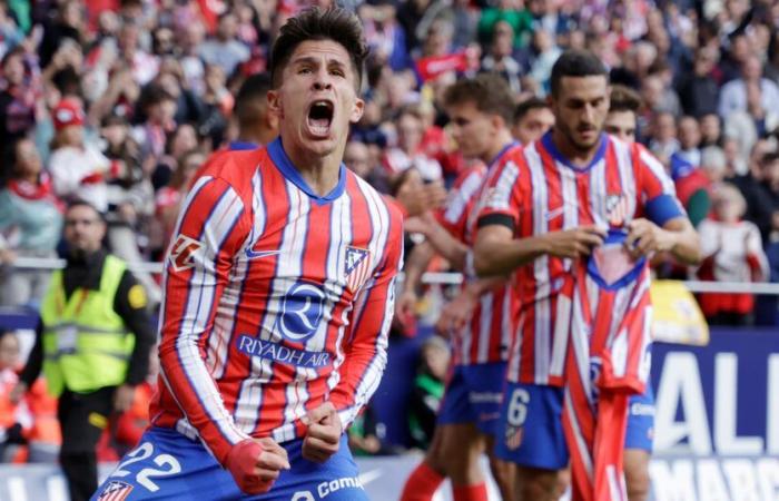 Atención París, el Atlético de Madrid llega cerca de su victoria ante Las Palmas