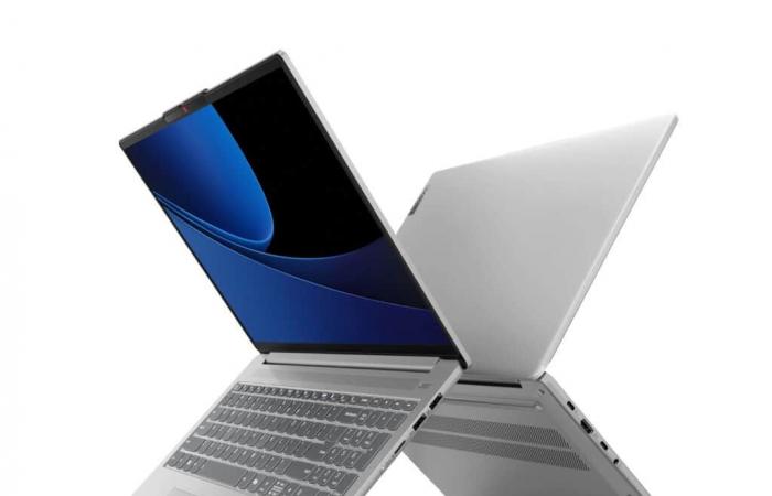 Lenovo IdeaPad Slim 5 16AHP9 (83DD003WFR), PC portátil delgada y ligera de 16″ plateada con AMD Ryzen 7 8845HS multimedia de alto rendimiento – LaptopSpirit