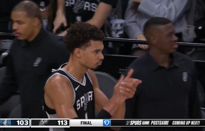 ¡Los Spurs se enfrentan a los Wolves gracias a un partido completo!