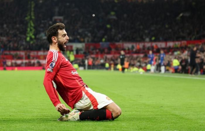 Vídeo: Bruno Fernandes abre el marcador desde el punto penal ante el Chelsea