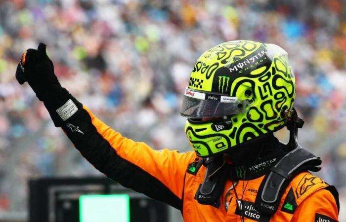 F1. La parrilla de salida del Gran Premio de Brasil con Lando Norris en la pole