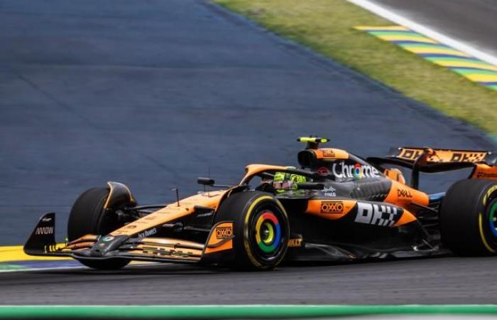 Lando Norris, autor de la pole en el GP de Sao Paulo: “Aliviado y feliz”