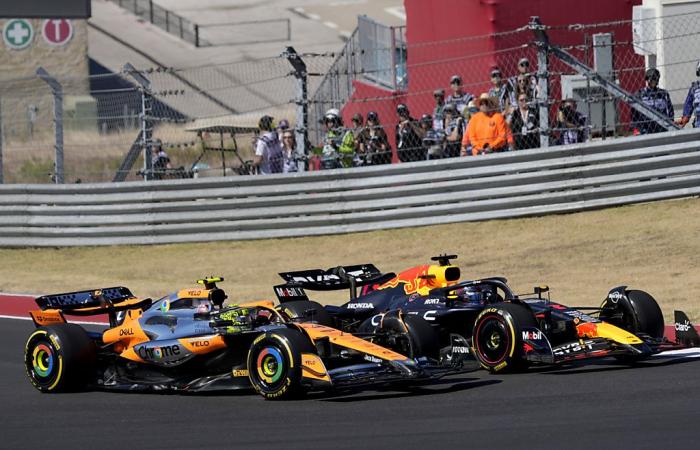 El duelo Verstappen-Norris continúa en Brasil