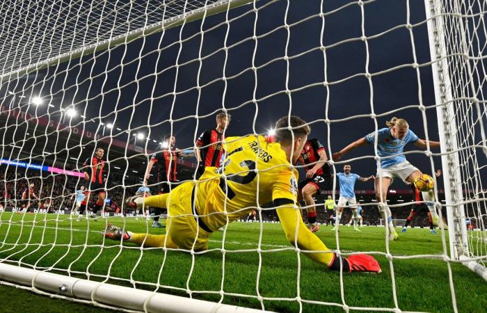 Bournemouth pone fin a la racha invicta de 32 partidos del Manchester City