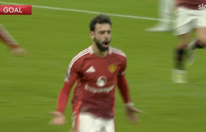 Vídeo: Bruno Fernandes abre el marcador desde el punto penal ante el Chelsea