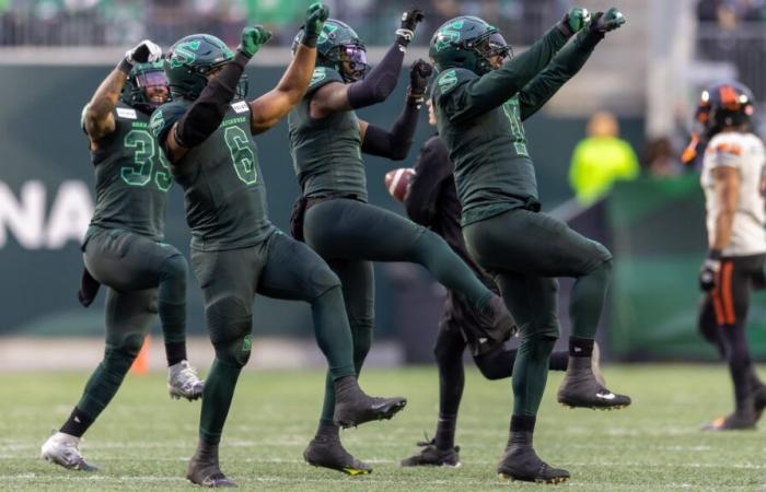 CFL: los Roughriders derrotan 28-19 a los Lions y jugarán la final del Oeste en Winnipeg