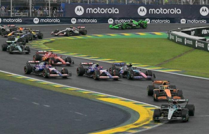 Norris se sorprende, Verstappen regresa… Revive el inicio del Gran Premio de Brasil