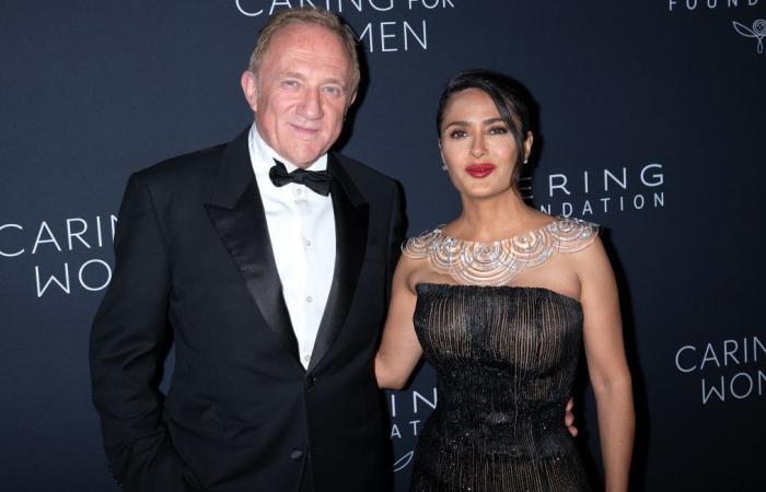 Salma Hayek se presiona a sí misma para mantener su independencia financiera de su marido