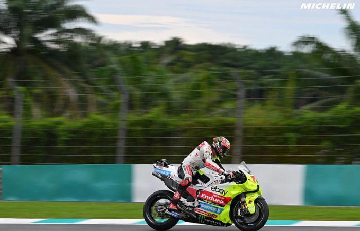 MotoGP Malasia J3, Marco Bezzecchi (Ducati/9): “Una gran batalla contra Johann Zarco”