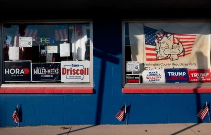 Kamala Harris toma una ventaja inesperada en las encuestas sobre Donald Trump en Iowa, de tendencia republicana