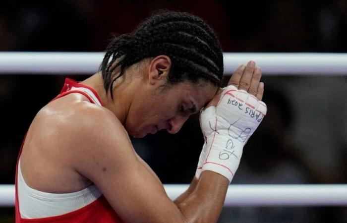 Imane Khelif, boxeadora argelina medallista de oro olímpica, identificada como hombre en un informe médico filtrado