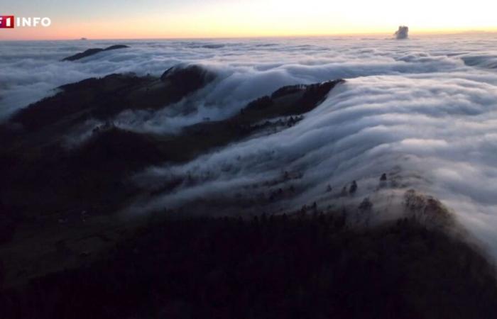 “Es simplemente increíble”: ¿qué es este raro fenómeno natural que se observa en el Jura suizo?