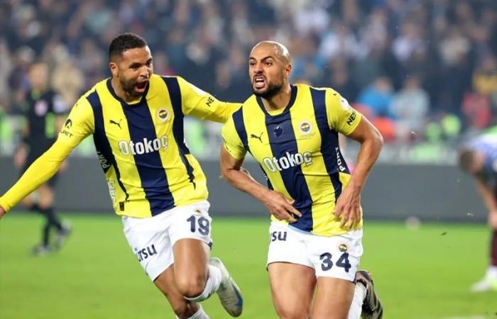 Amrabat da la victoria al Fenerbahçe ante el Trabzonspor