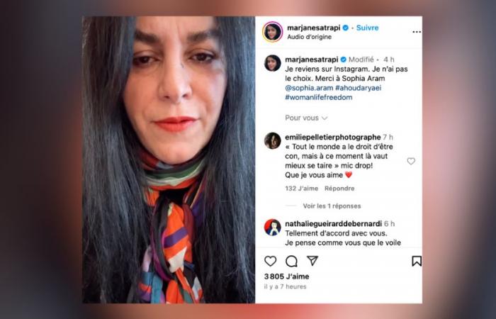 La respuesta de Marjane Satrapi a Sandrine Rousseau sobre la estudiante golpeada en Irán después de desnudarse