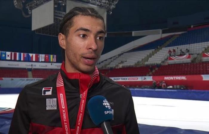 Otro buen día para Dandjinou y los patinadores canadienses