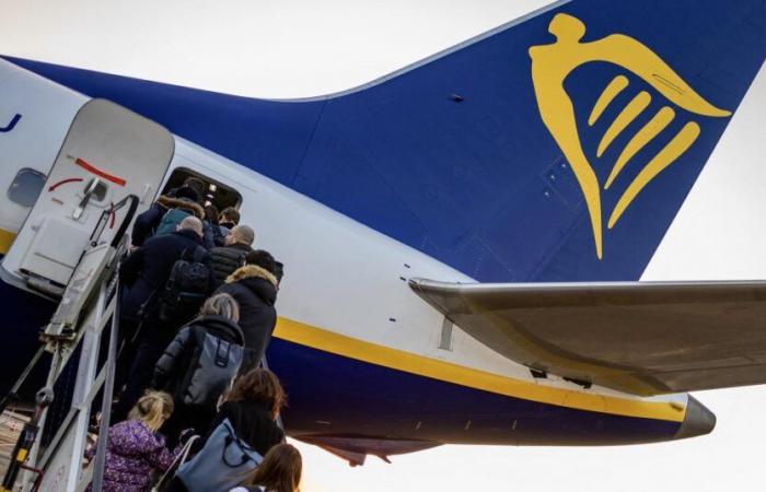 Ryanair prevé transportar menos pasajeros de los previstos el próximo año