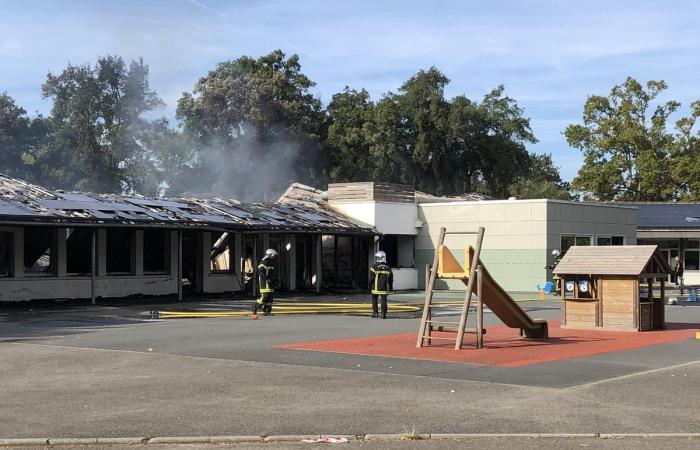 Dos años después de un incendio, la vuelta al cole en Tosse, en una nueva escuela