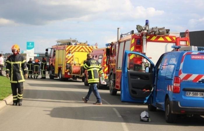 Nueve casas evacuadas, un hombre encontrado inconsciente