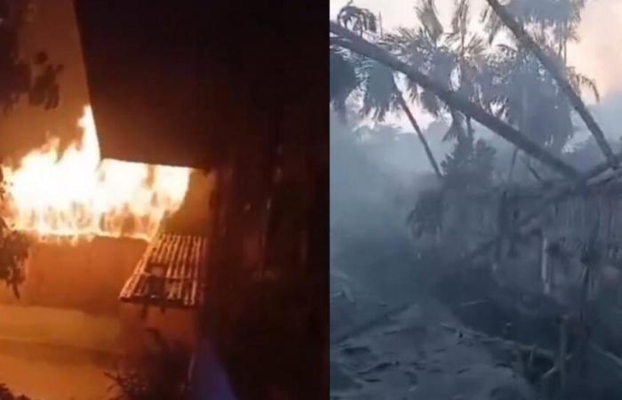 Las terribles imágenes de la erupción de un volcán que dejó al menos nueve muertos en la isla de Flores, Indonesia