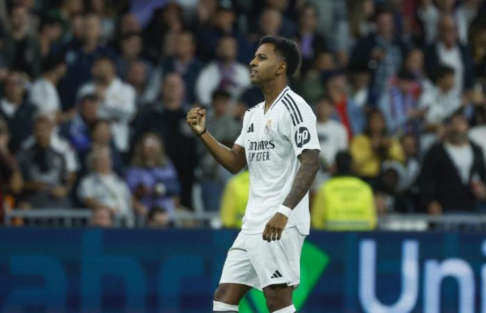 Rodrygo vuelve al grupo y quiere estar disponible para el partido contra el AC Milan