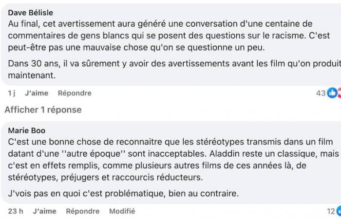 Advertencia antes de la película Aladdin: Simon Olivier Fecteau tiene una opinión al respecto