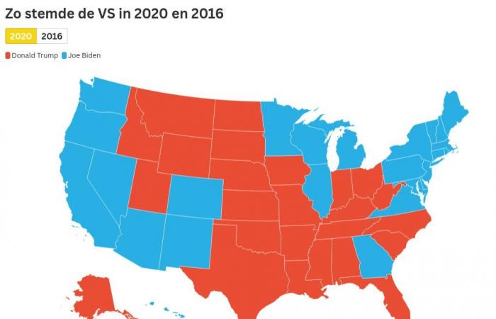 Resultados de las elecciones estadounidenses de 2024: vea los resultados de Kamala Harris y Donald Trump aquí