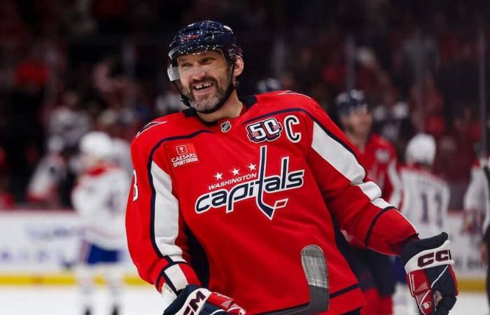 Alex Ovechkin no puede parar de marcar