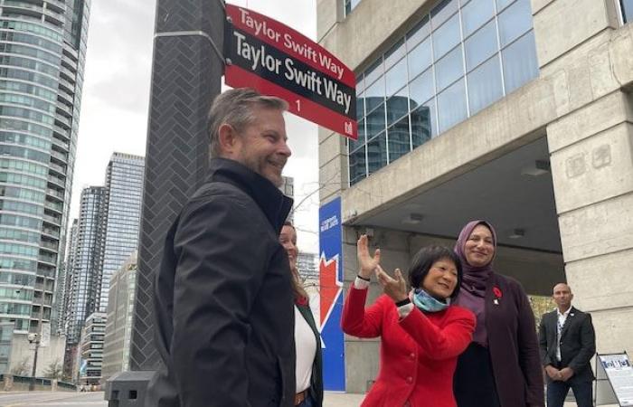 Taylor Swift Walk inaugurada en Toronto | Taylor Swift en Canadá