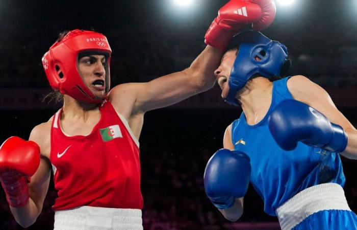 La boxeadora argelina Imane Khelif, medallista de oro olímpica y que estaba en el centro de la disputa por género, confirmada como hombre