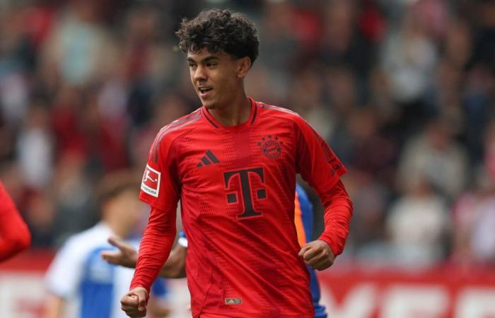 A sus 18 años, el internacional marroquí Adam Aznou brilla en el Bayern (diario español)