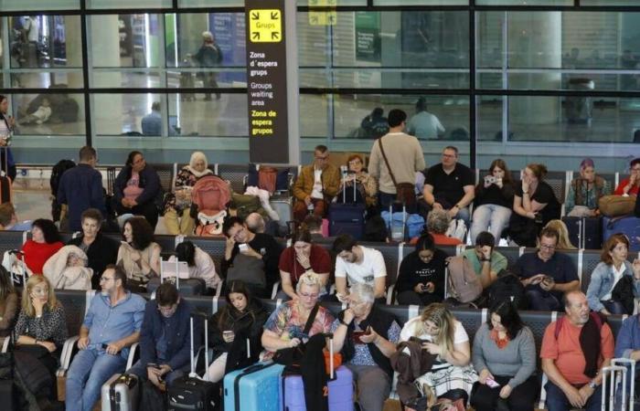 Aeropuerto inundado, carreteras bloqueadas… Barcelona, ​​a su vez, afectada por lluvias torrenciales